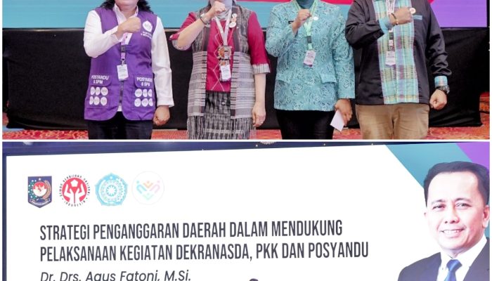 Ketua TP PKK Simalungun Hadiri Rapat Penguatan Tata Kelola Dekranas, TP PKK dan Posyandu se-Indonesia Bagian Barat
